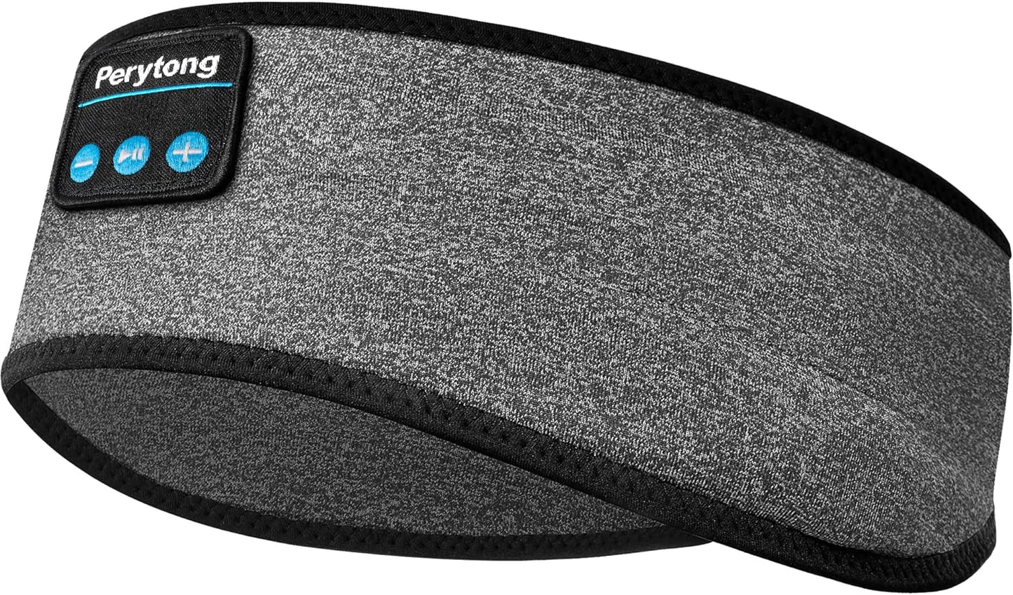 Sleep Headphones Wireless, Bluetooth Sports Headband Headphones with Ultra-Thin HD Stereo Speakers Perfect for Sleeping,Workout,Jogging,Yoga,Insomnia, Air Travel, Meditation