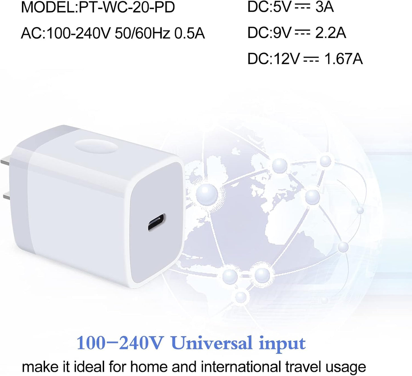 20W Samsung S25 Type C Wall Charger Fast Charging Block for Galaxy A56 A16 A36 S25 Ultra S24 A15 A55 A14, PD 3.0 Wall Charger USB C Box Adapter for Iphone 16E 16 15 Pro Max Pixel 9 Pro XL 8A 8 7 6 Pro