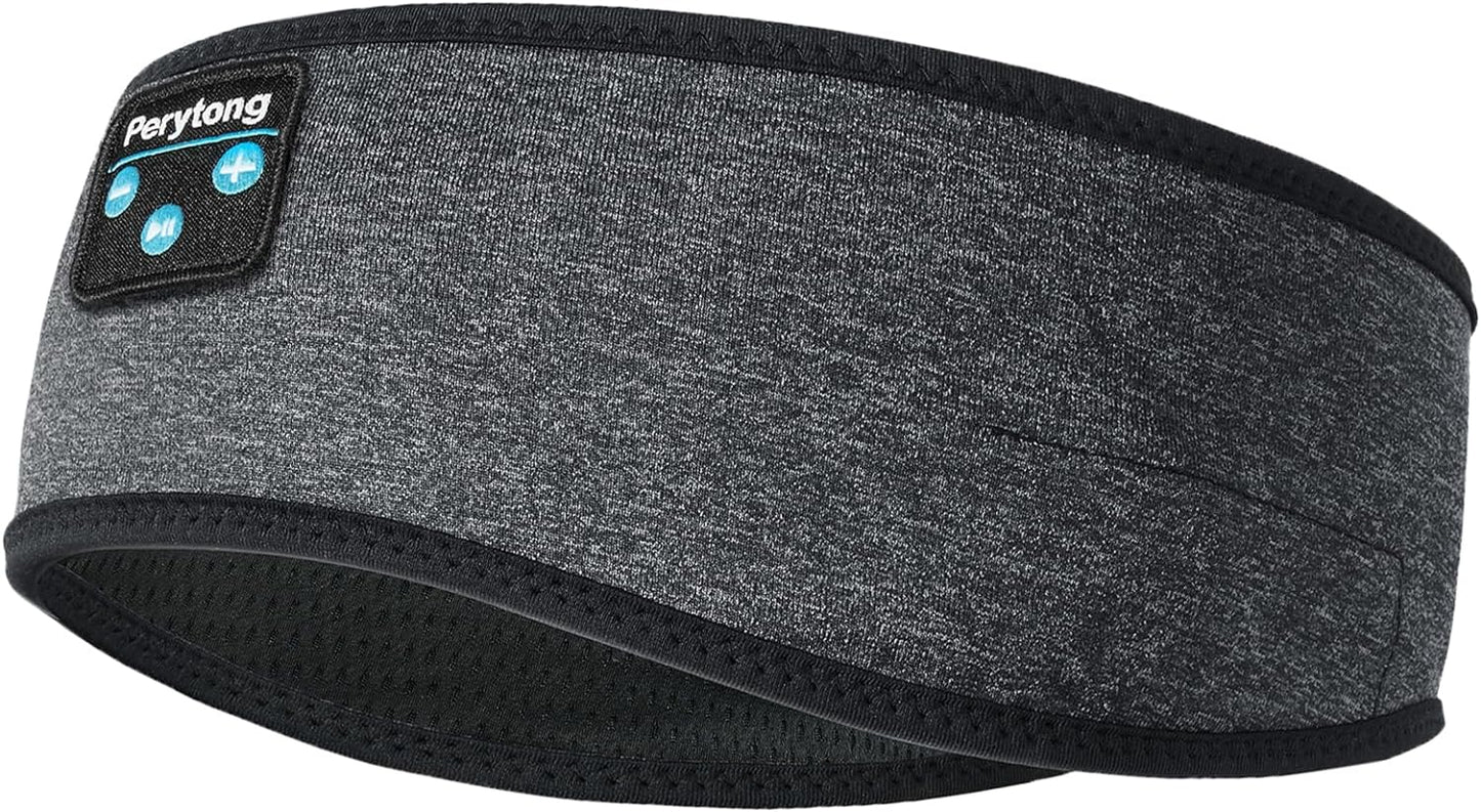 Sleep Headphones Wireless, Bluetooth Sports Headband Headphones with Ultra-Thin HD Stereo Speakers Perfect for Sleeping,Workout,Jogging,Yoga,Insomnia, Air Travel, Meditation