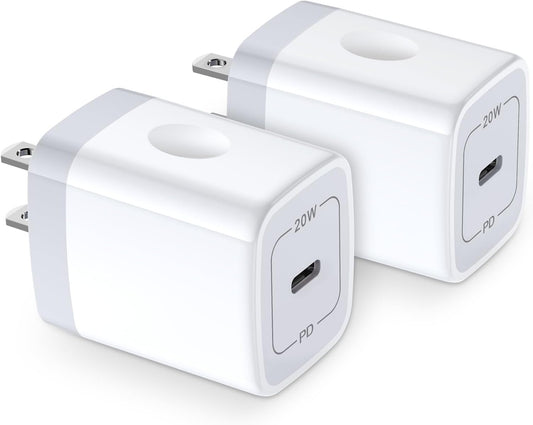 20W Samsung S25 Type C Wall Charger Fast Charging Block for Galaxy A56 A16 A36 S25 Ultra S24 A15 A55 A14, PD 3.0 Wall Charger USB C Box Adapter for Iphone 16E 16 15 Pro Max Pixel 9 Pro XL 8A 8 7 6 Pro