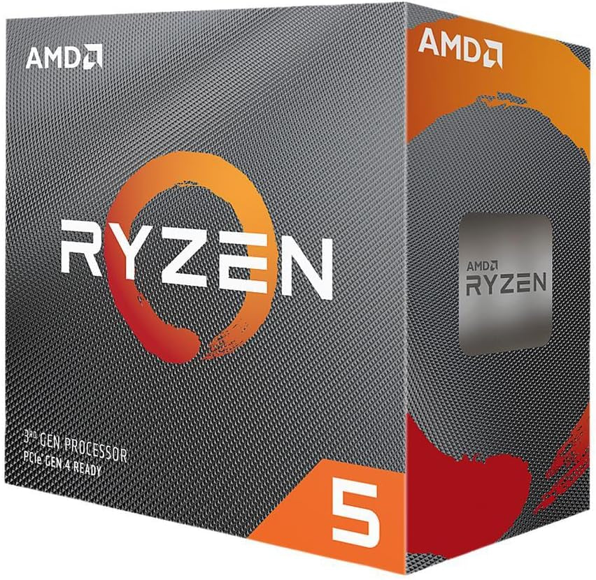 Ryzen 5 3600 6-Core, 12-Thread Unlocked Desktop Processor with Wraith Stealth Cooler